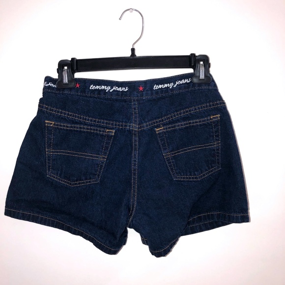 VINTAGE Tommy Hilfiger Denim Shorts - Picture 2 of 5
